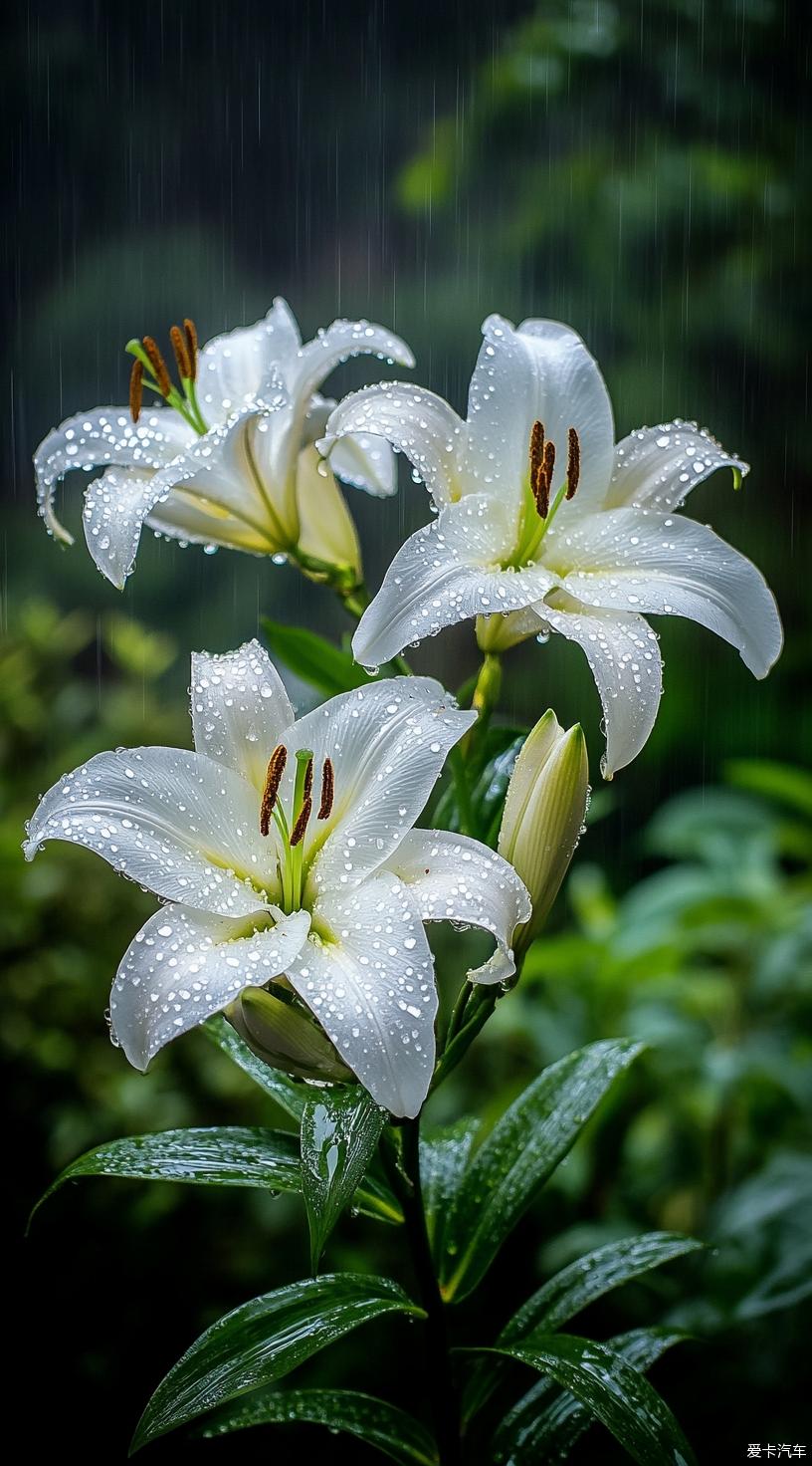 百合花风景图片图片