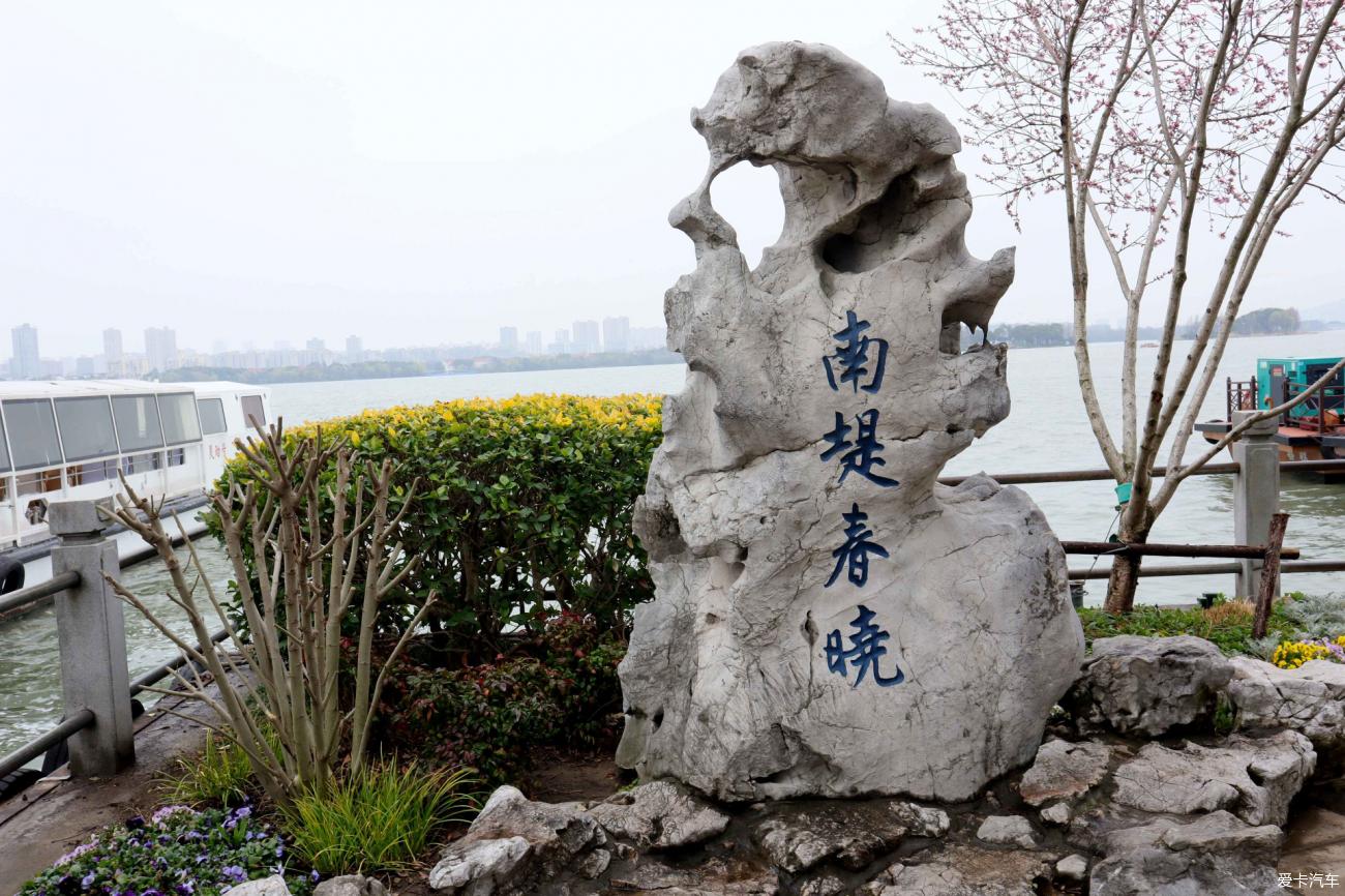 蠡园的桃花盛开