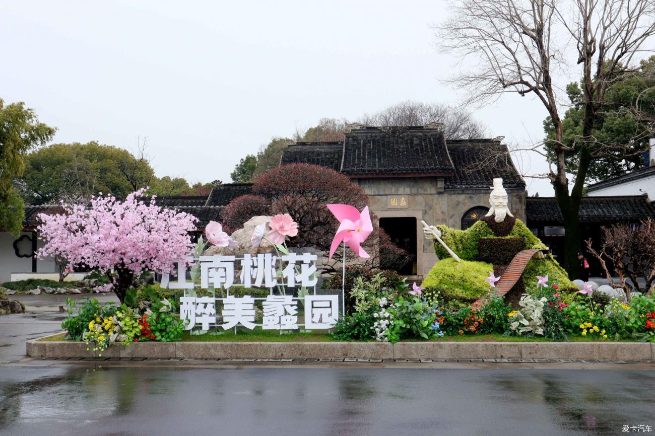 蠡园的桃花盛开
