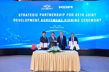 奇瑞与韩国KGM深化战略合作 共拓全球市场