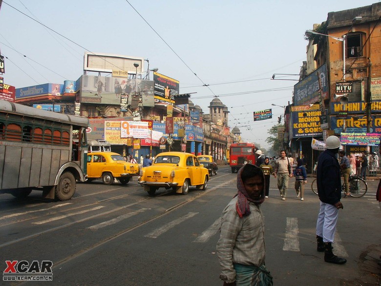 新德里街景图片图片