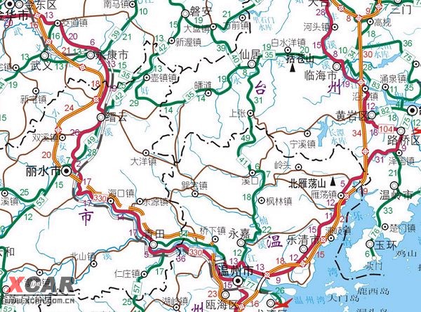 广东省道228路线图图片