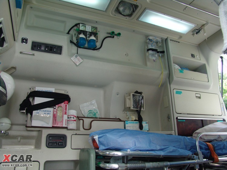日本救护车内部图片