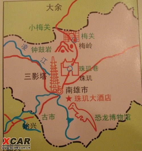 赣州通天岩地图图片