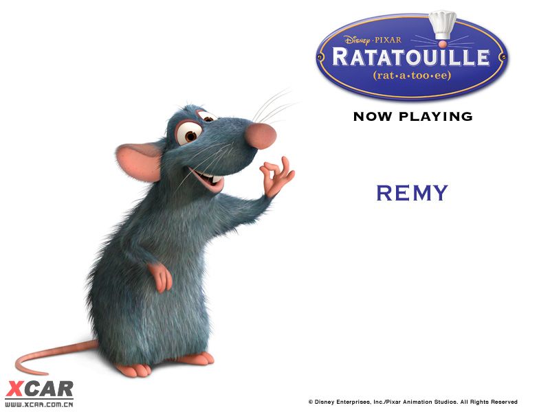 名叫雷米(帕顿·奥斯瓦尔特配音)的小老鼠一心想成为一个伟大的厨师