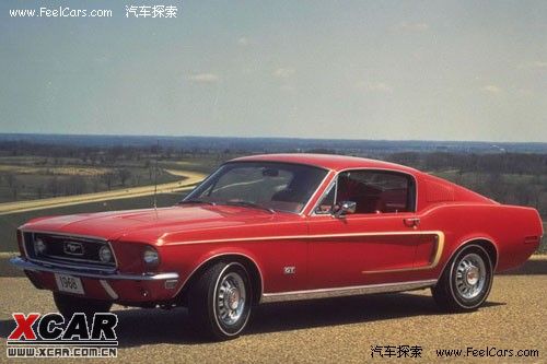 1968款福特野馬gt