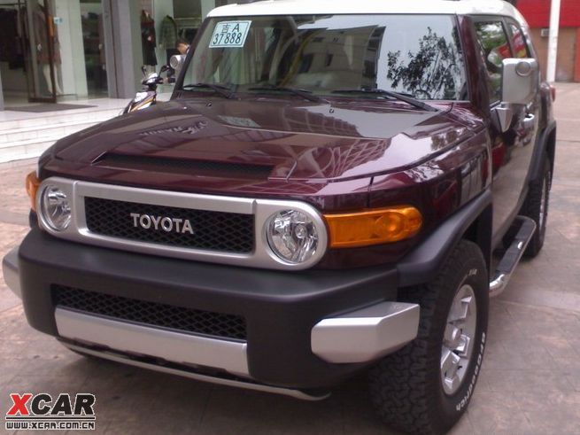 你要選擇豐田fj cruiser 哪個顏色?