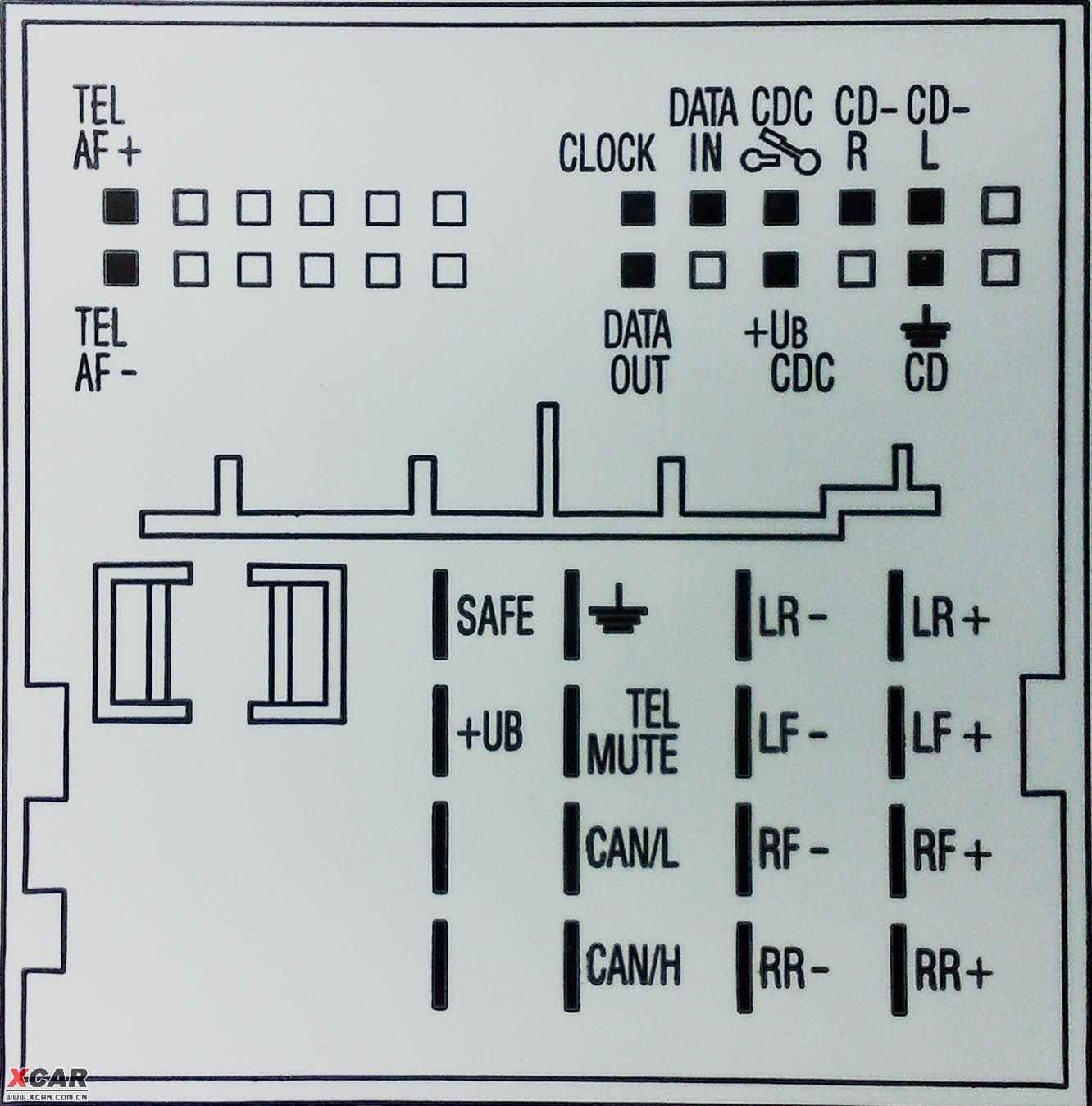 飞歌66000e01针脚接线图图片