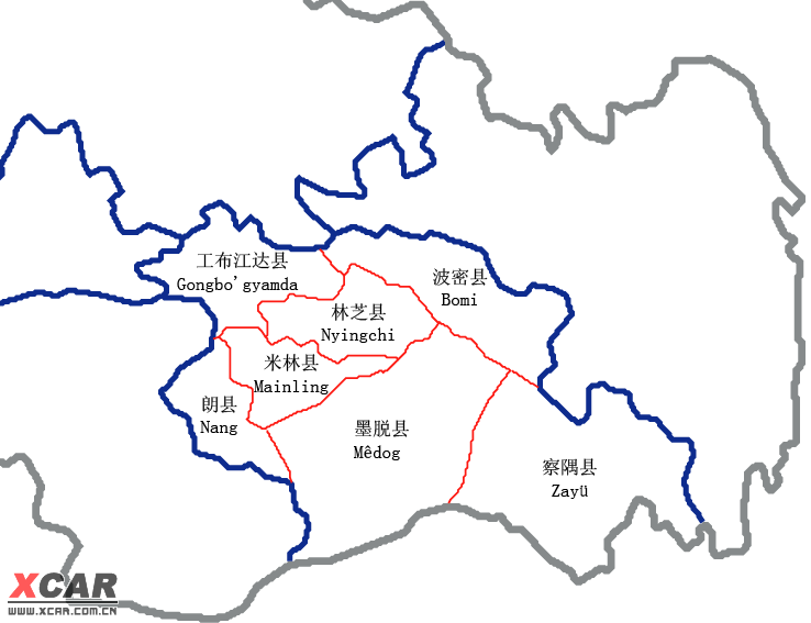 西藏察隅县
