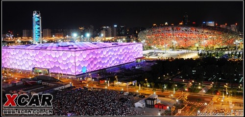 鳥巢,水立方夜景 很漂亮!… 查看本樓