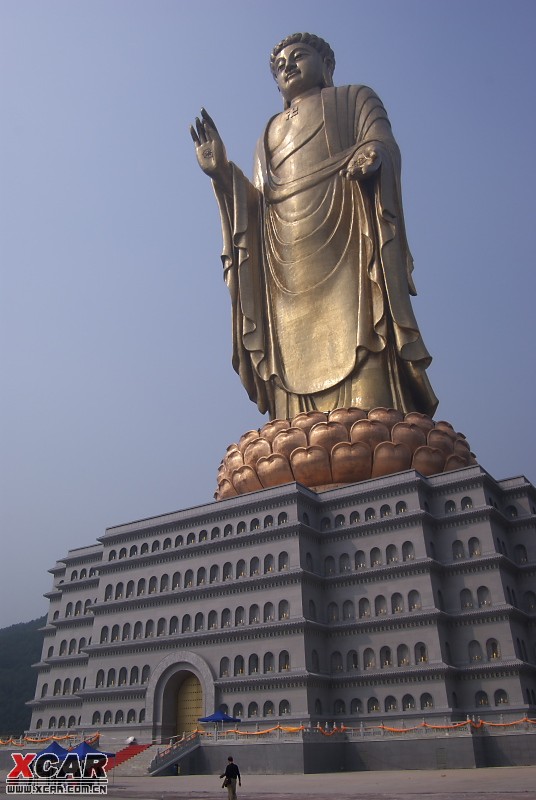 鲁山大佛风水局图片