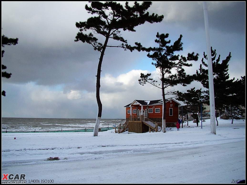 暴风雪过后的威海【47楼起增加海边雪景】