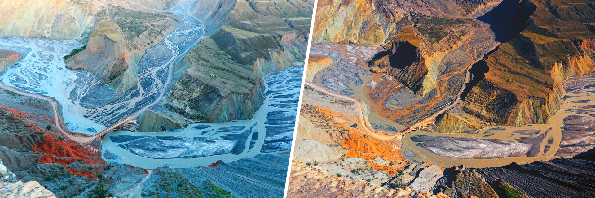 安集海大峡谷，超凡的抽象画卷